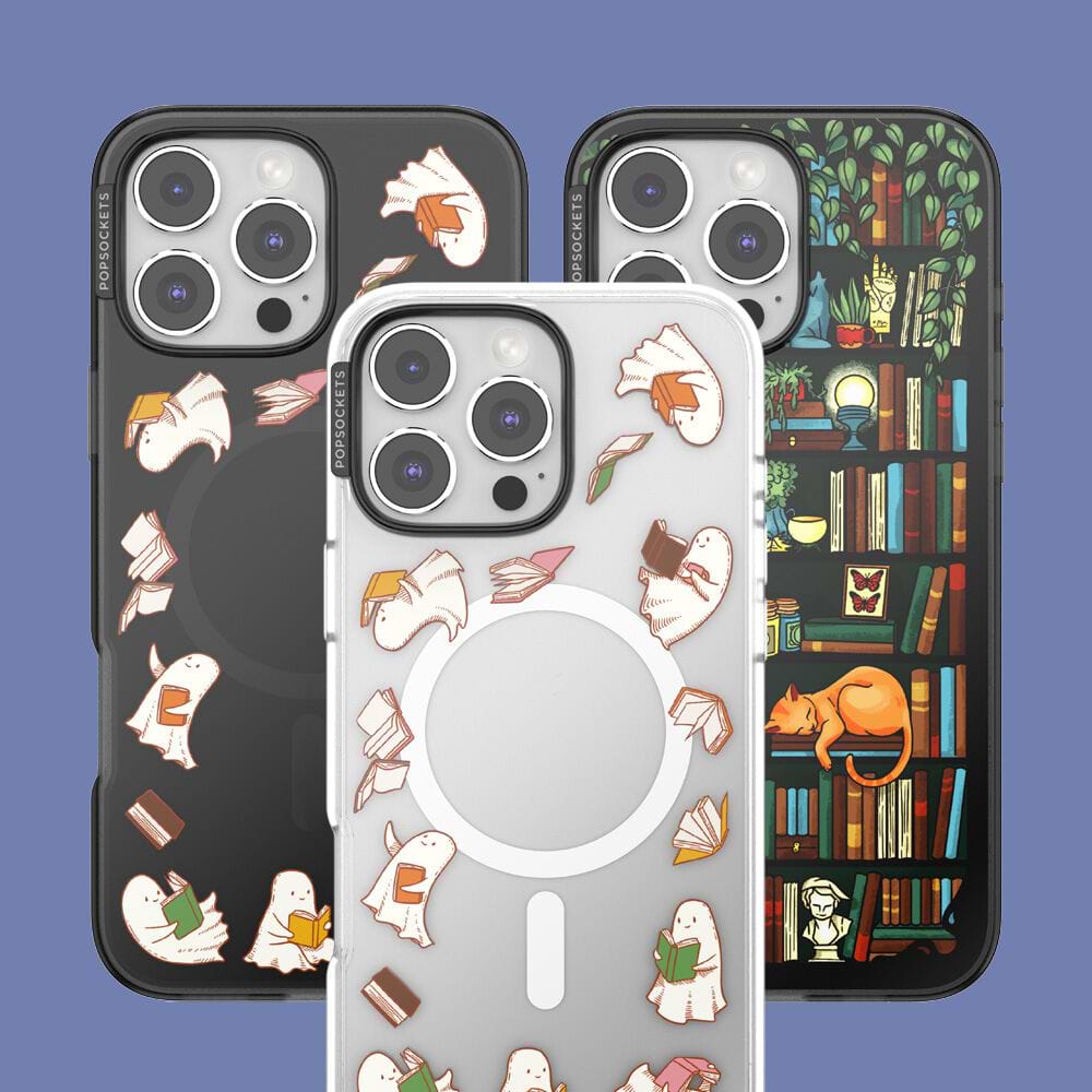 Spooky Book Club Smoke — iPhone 16 MagSafe Case - US 87852