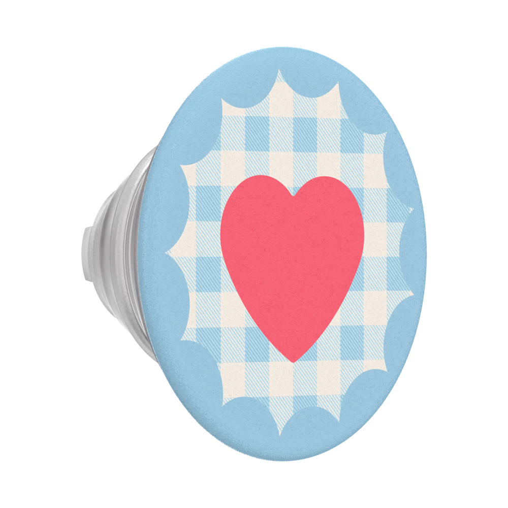 Gingham Heart — MagSafe PopGrip - US 79400