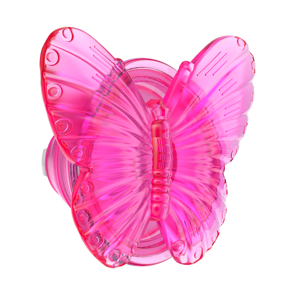 Molded Butterfly Magenta — MagSafe PopGrip - US 35625