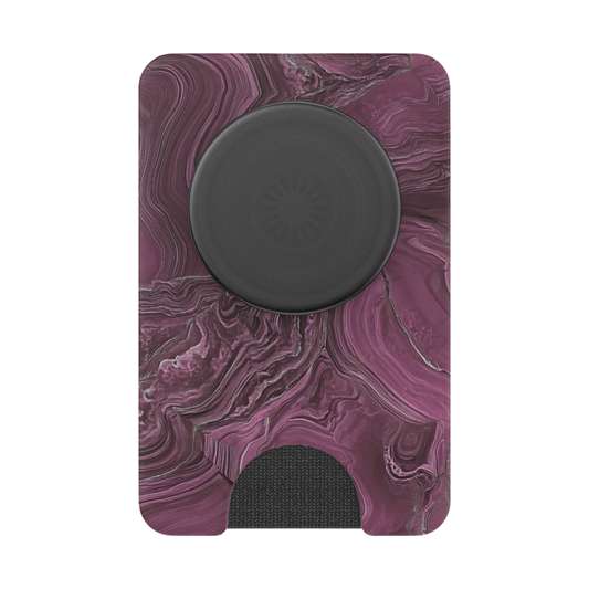 Burgundy Vein — MagSafe PopWallet+ - US 06171
