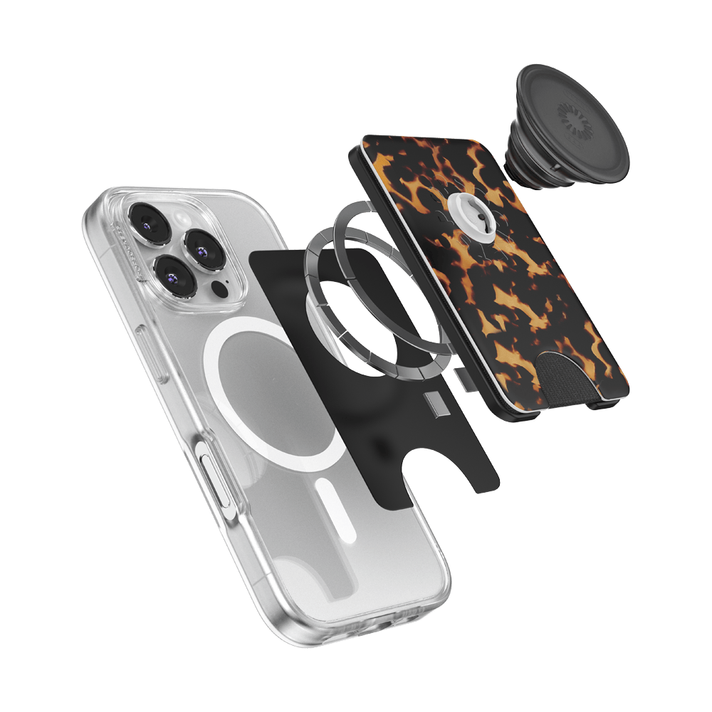 Tortoiseshell — MagSafe PopWallet+ - US 70536