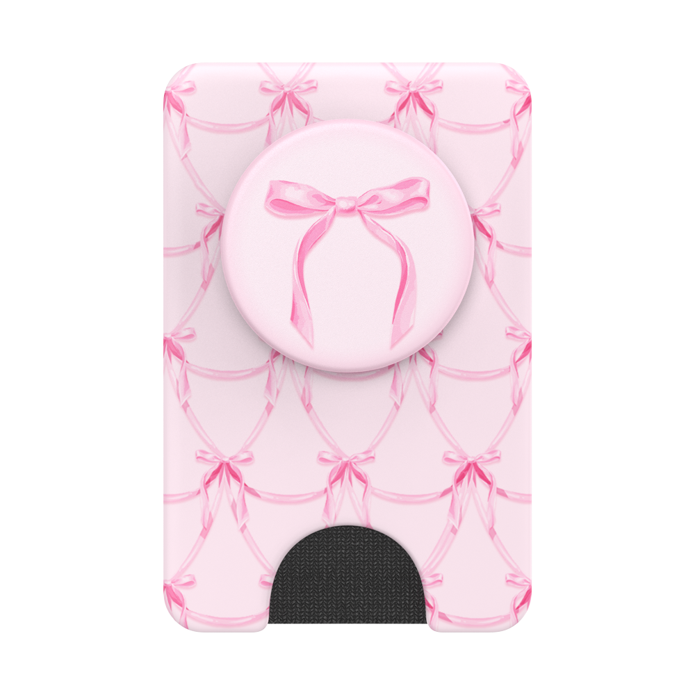 Satin Bow Blush — MagSafe PopWallet+ - US 58497