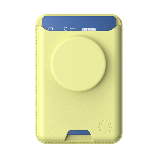 Butter Yellow — Softgoods MagSafe PopWallet+ - US 05585