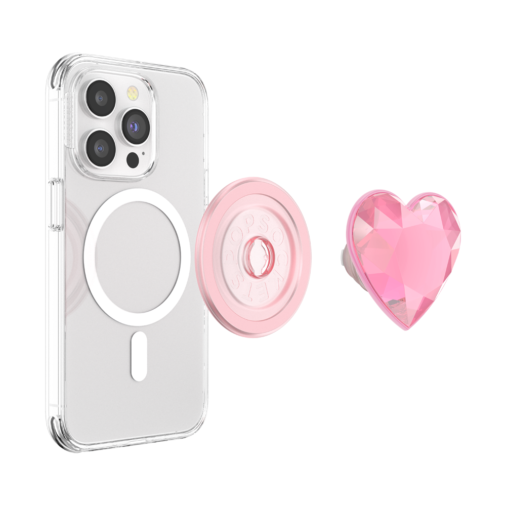Crystal Heart — MagSafe PopGrip - US 33643
