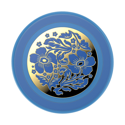 Enamel Lace Blue Vermeer — MagSafe PopGrip - US 08807