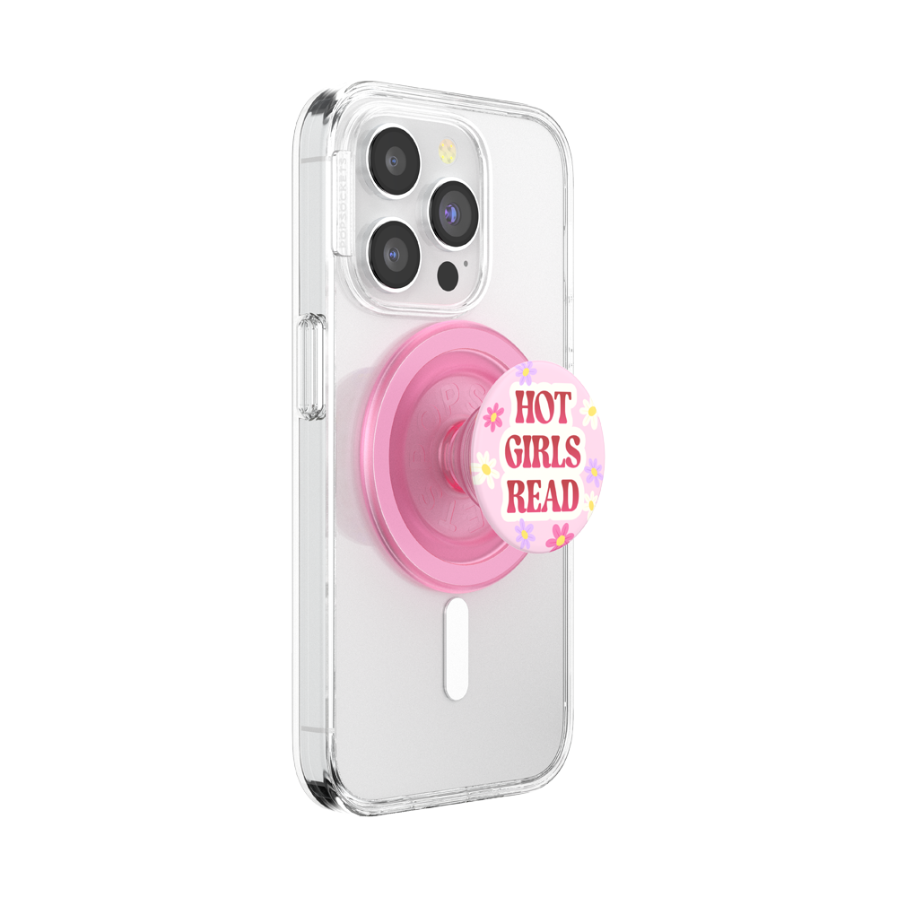 Hot Girls Read Pink — MagSafe PopGrip - US 24311