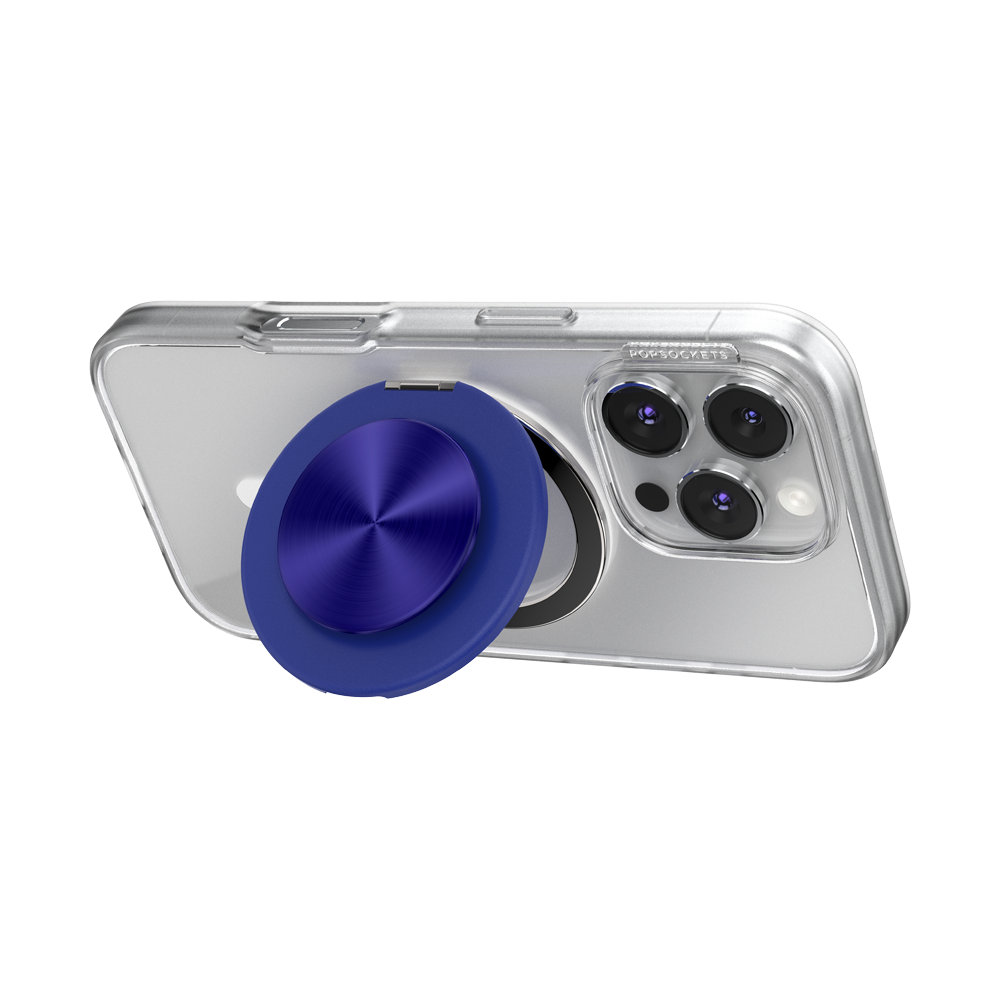 Aluminum Radial French Navy — MagSafe Kick-Out Grip & Stand - US 97468