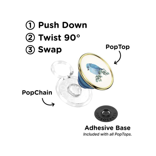 Enamel Blue Bird — PopTop - US 96806