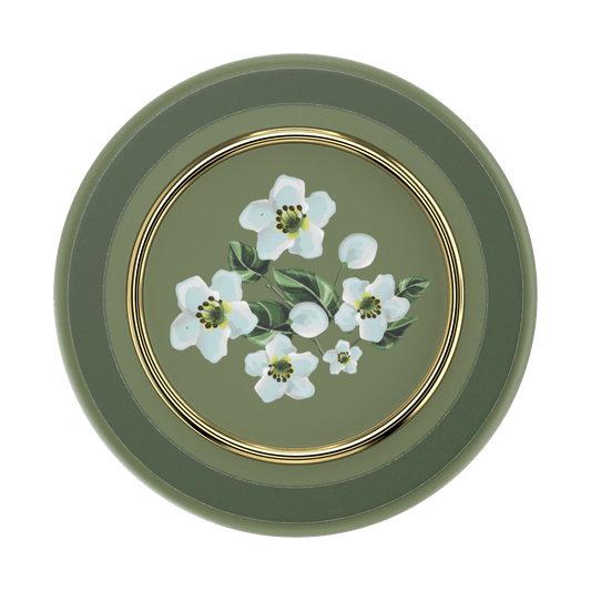 Enamel Floral Relief — MagSafe PopGrip - US 56697