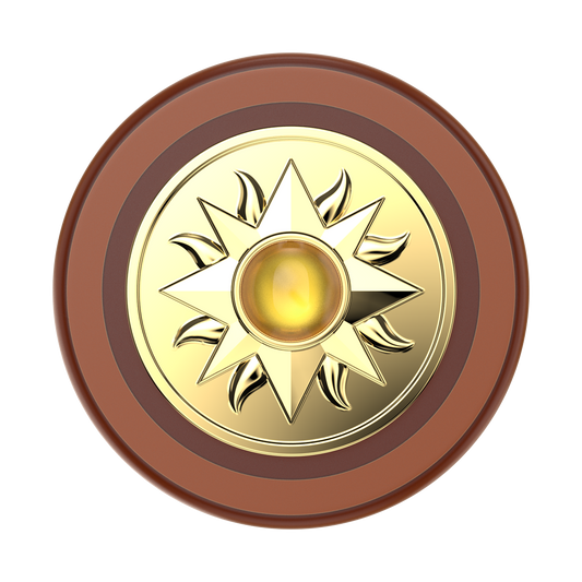 Enamel Sun Jewel Amber — MagSafe PopGrip - US 20283