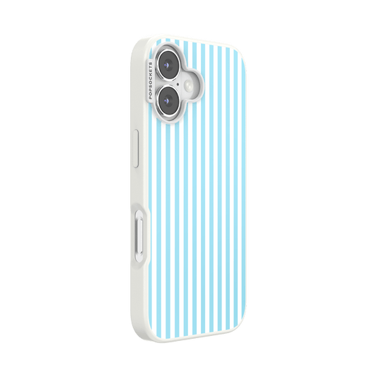 Soft Blue Stripe — iPhone 17 MagSafe Case - US 50808