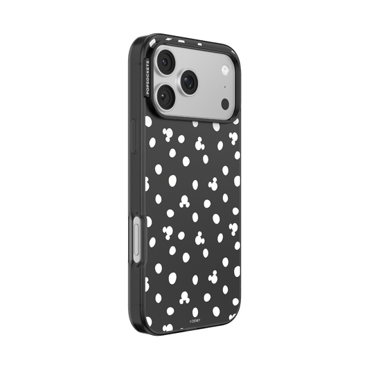Translucent Black Mickey Polka Dot — iPhone 17 Pro Max MagSafe Case - US 54055