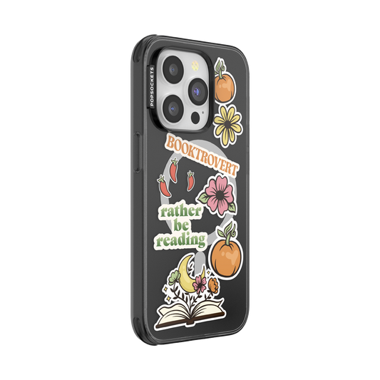 Cozy Booktrovert — iPhone 14 Pro MagSafe Case - US 81249