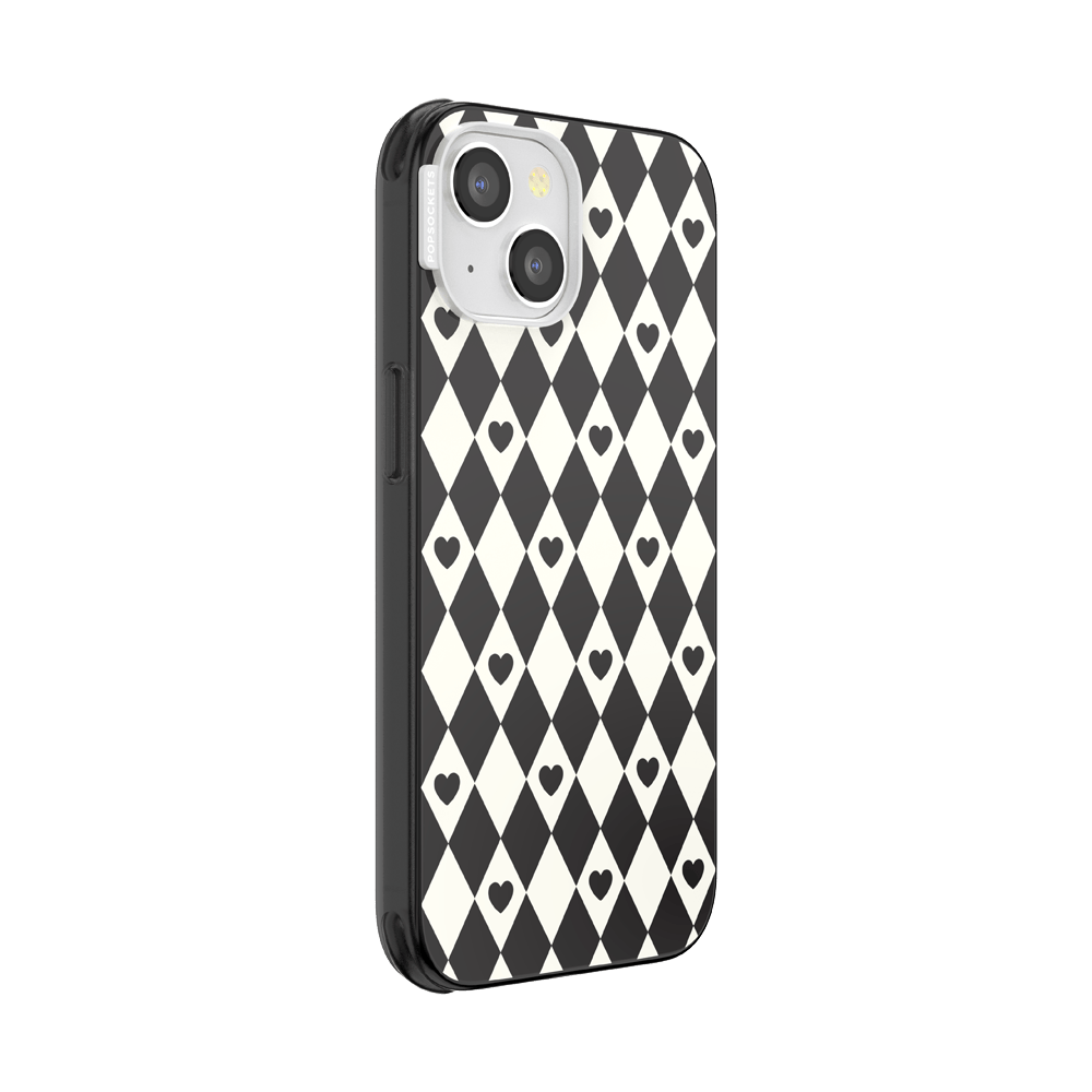 Harlequin Hearts Black — iPhone 13 MagSafe Case - US 42400