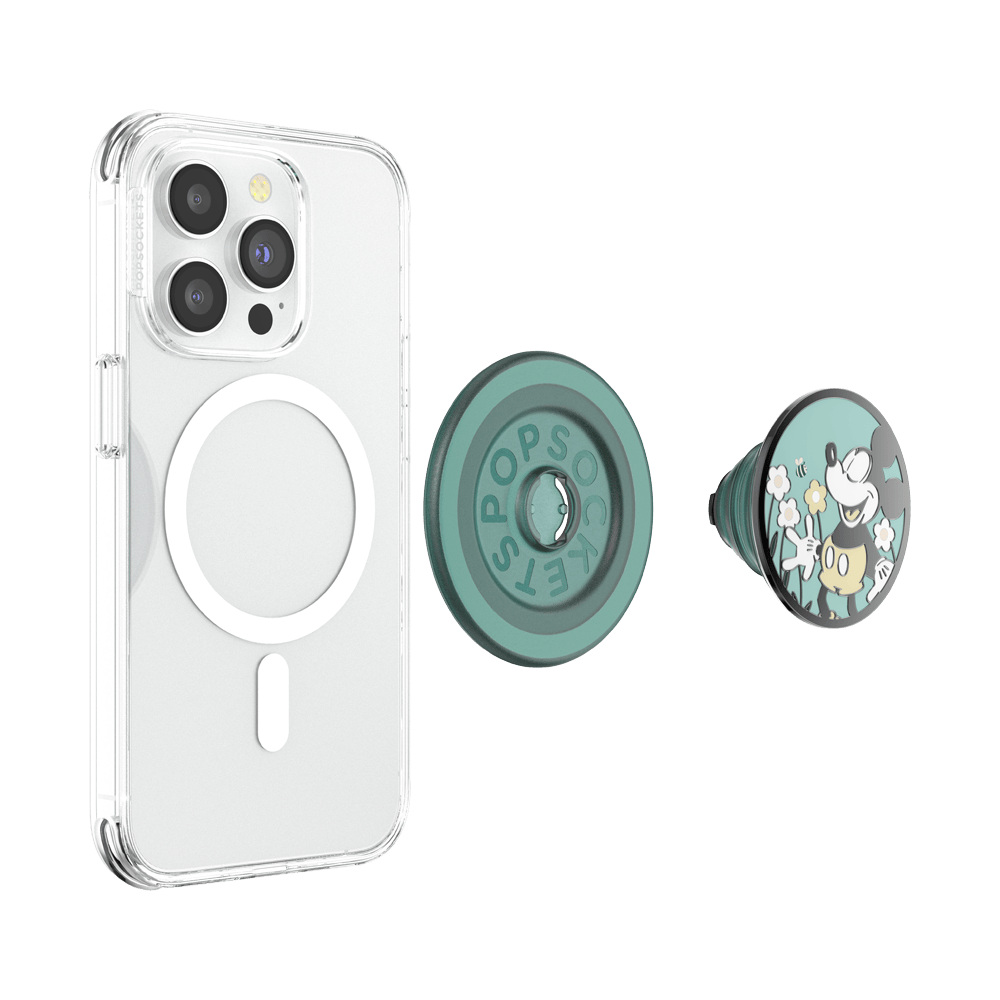 Tonal Flower Mickey — MagSafe PopGrip - US 21138