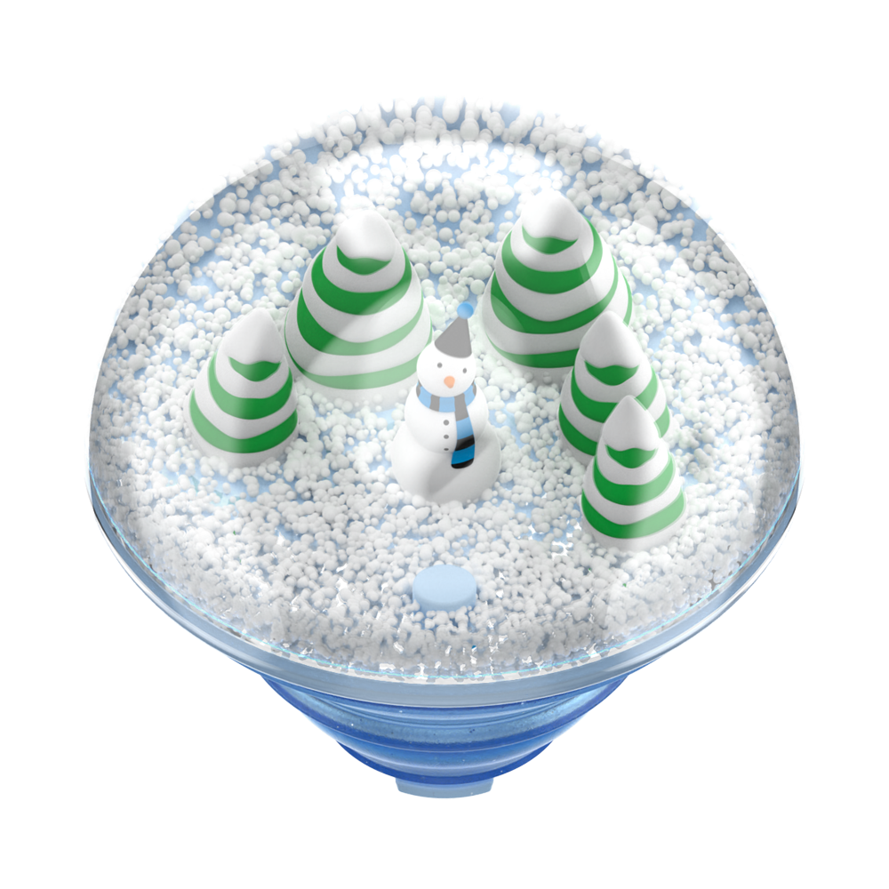 Tidepool Globe Snowland — Adhesive PopGrip - US 13537