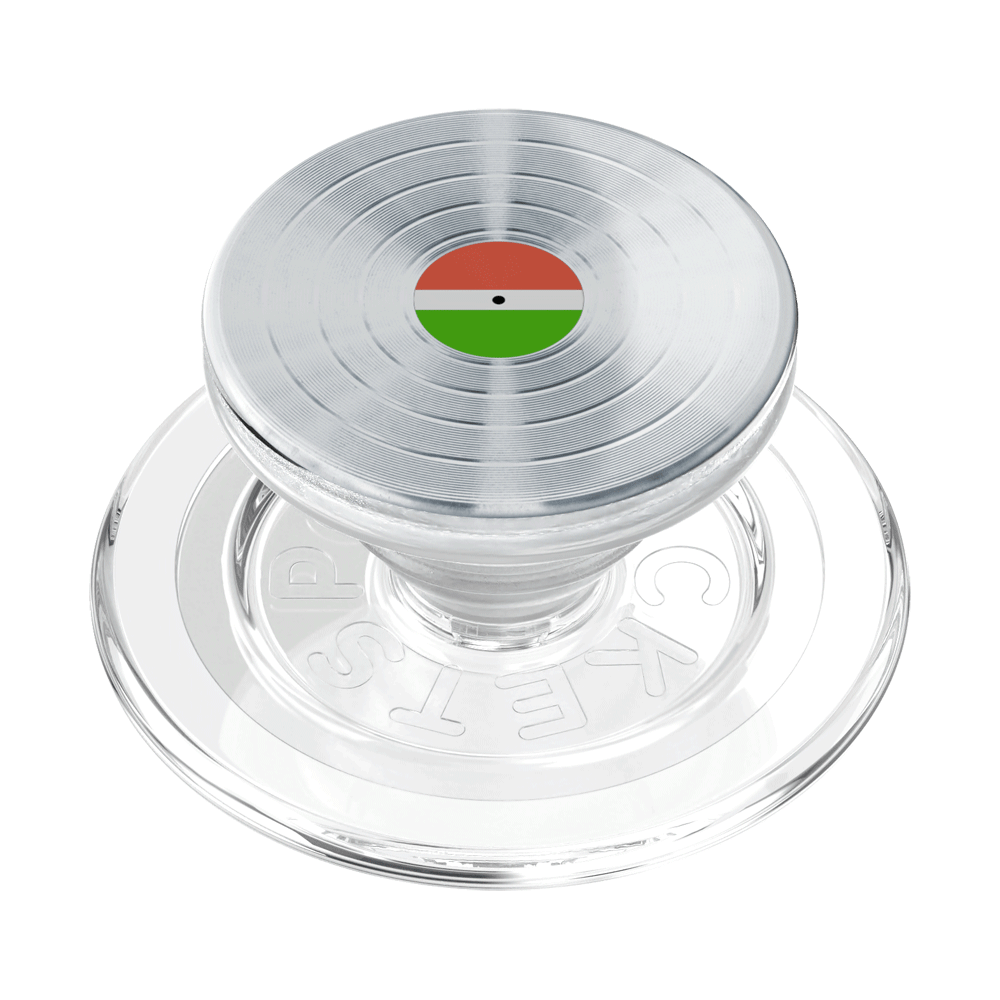 Backspin Aluminum 45rpm Silver — MagSafe PopGrip - US 93859
