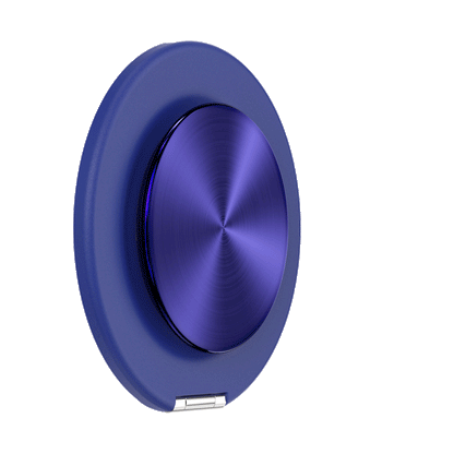 Aluminum Radial French Navy —  MagSafe Kick-Out Grip & Stand - US 29557