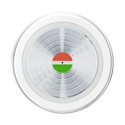 Backspin Aluminum 45rpm Silver — MagSafe PopGrip - US 61800