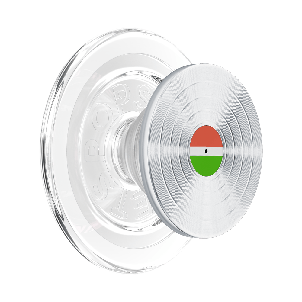 Backspin Aluminum 45rpm Silver — MagSafe PopGrip - US 61800