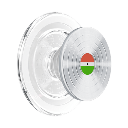 Backspin Aluminum 45rpm Silver — MagSafe PopGrip - US 61800