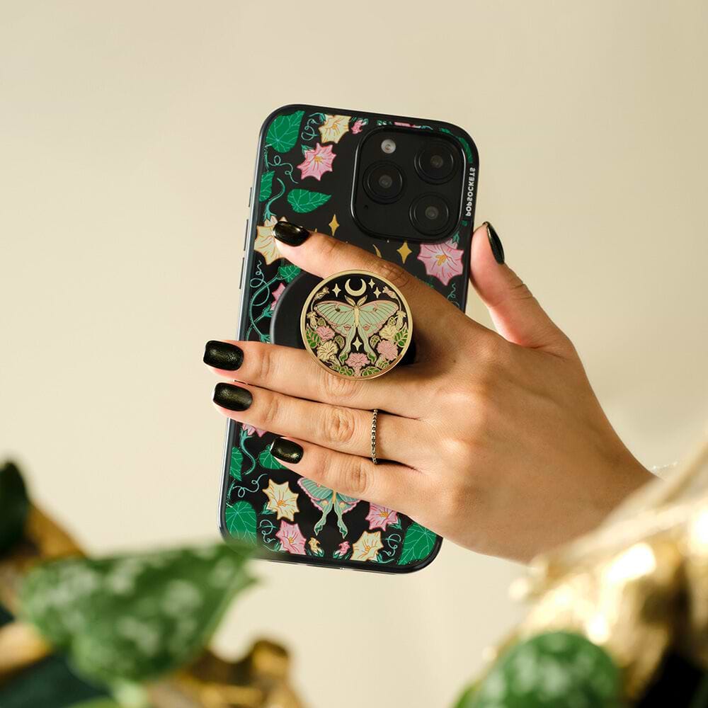 Moon Flower — iPhone 15 Plus MagSafe Case - US 02749