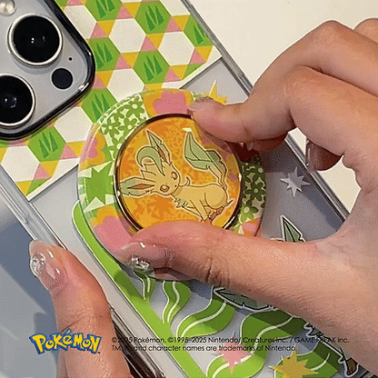 Enamel Mod Leafeon — MagSafe PopGrip - US 77507