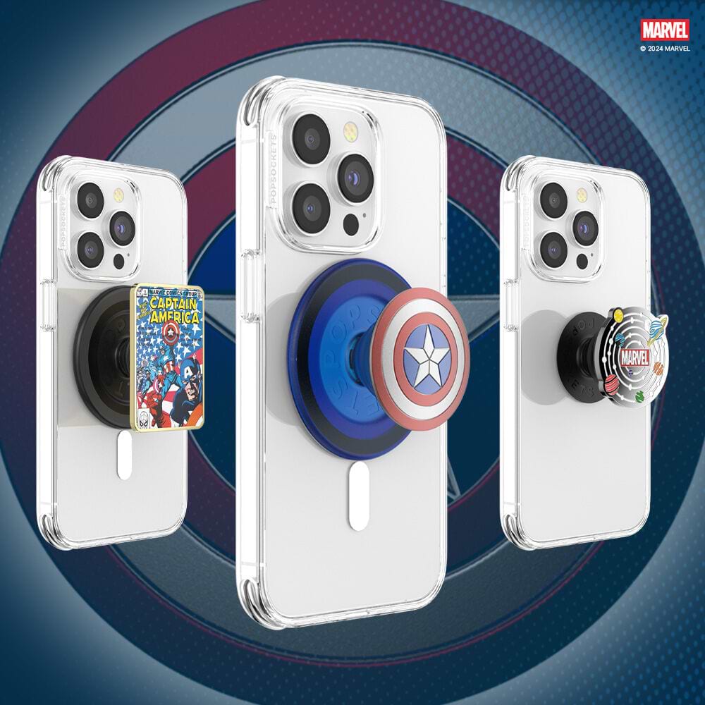 Enamel Captain America — MagSafe PopGrip - US 27329