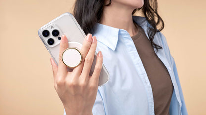 Enamel Coconut Cream — MagSafe PopGrip - US 40441