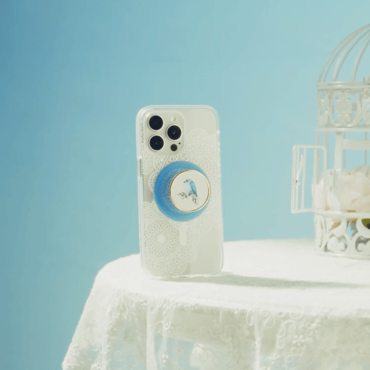 Enamel Blue Bird — MagSafe PopGrip - US 90081
