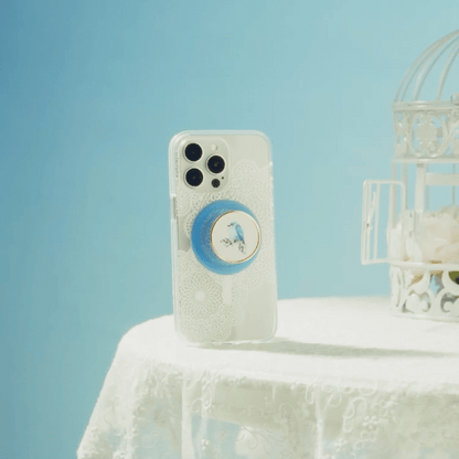 Enamel Blue Bird — MagSafe PopGrip - US 90081