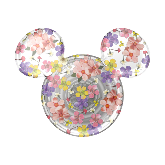 Translucent Mickey Mouse Cascading Flowers — Adhesive PopGrip - US 15511
