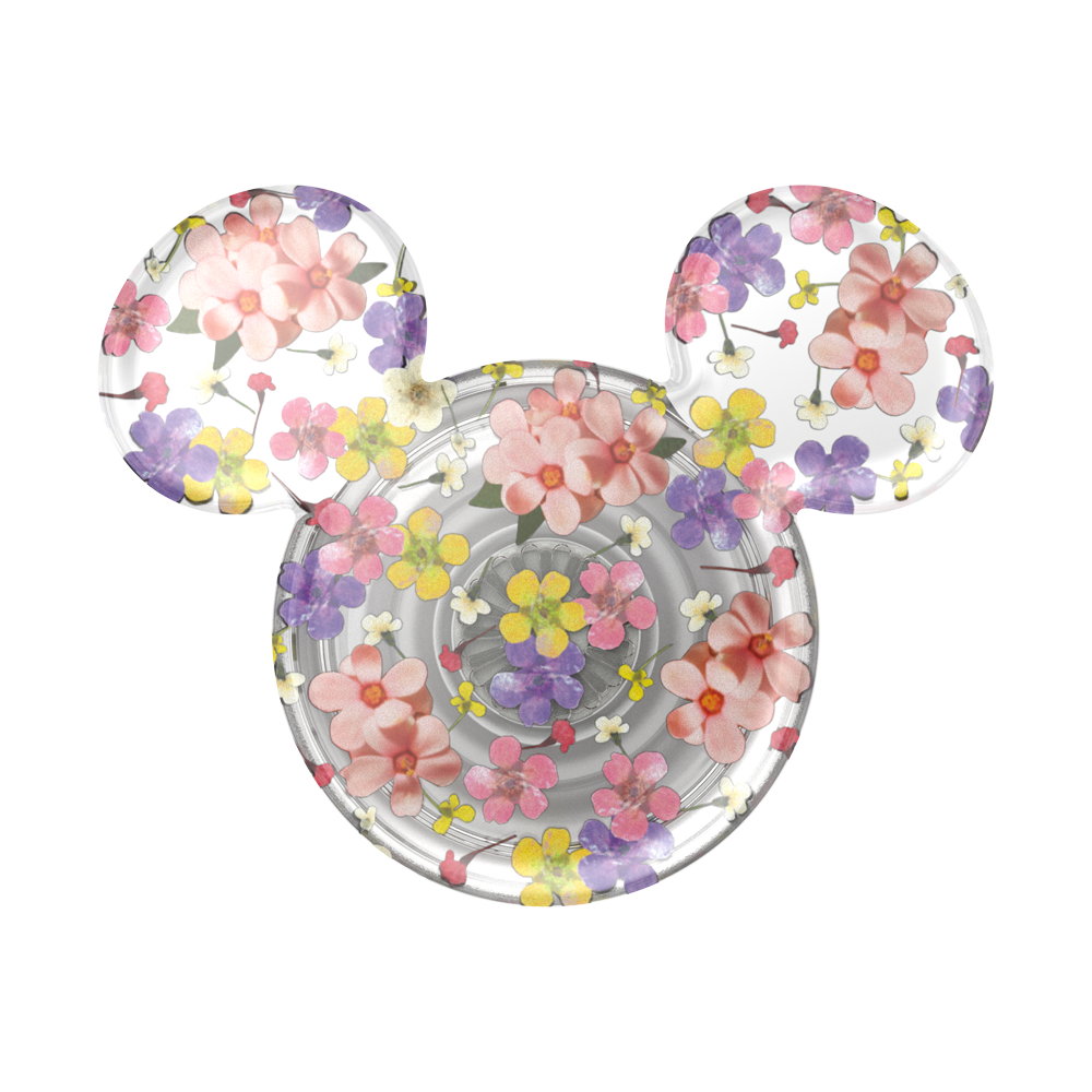 Translucent Mickey Mouse Cascading Flowers — Adhesive PopGrip - US 84837