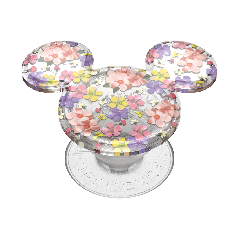 Translucent Mickey Mouse Cascading Flowers — Adhesive PopGrip - US 84150