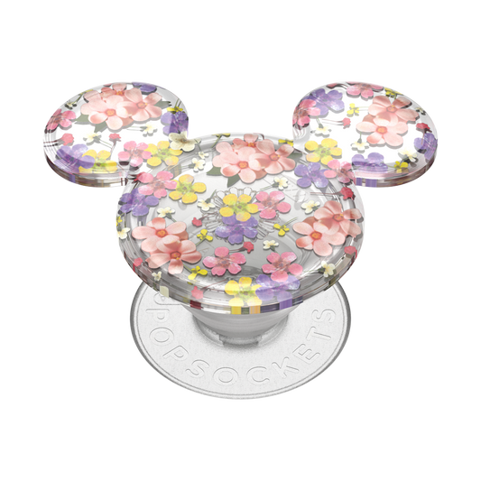 Translucent Mickey Mouse Cascading Flowers — Adhesive PopGrip - US 83777