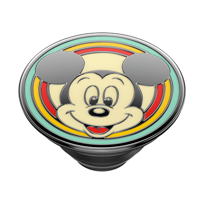 Enamel Vintage Mickey Mouse — Adhesive PopGrip - US 24239