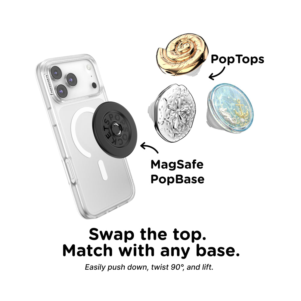 Enamel Silver Dollar — PopTop - US 14204