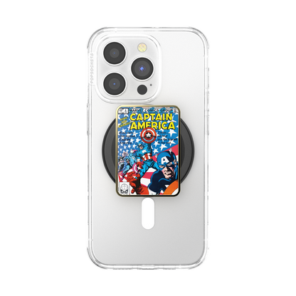 Enamel Captain America Comic Book — MagSafe PopGrip - US 93567