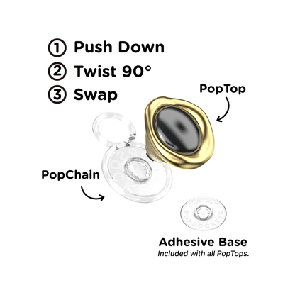 Enamel Eye of the Behold Gold — PopTop - US 38091