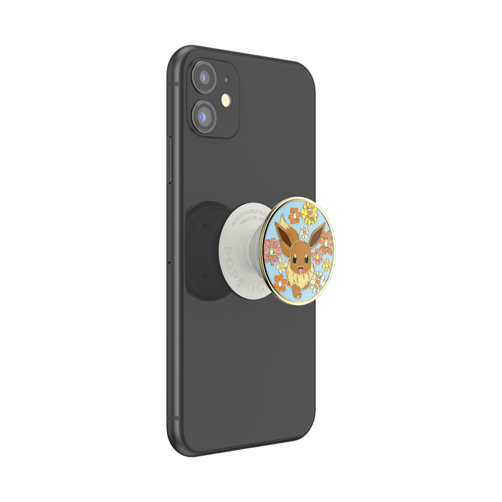 Floral Eevee Enamel — Adhesive PopGrip - US 82702