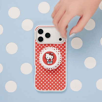 Cherry Red Polka Dot — iPhone 17 Pro Max MagSafe Case - US 83270