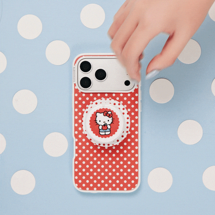 Cherry Red Polka Dot — iPhone Air MagSafe Case - US 15788