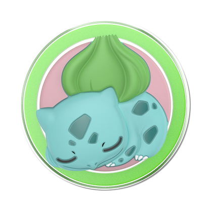 PopOut Sleepy Bulbasaur — MagSafe PopGrip - US 84384