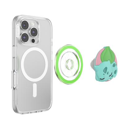 PopOut Sleepy Bulbasaur — MagSafe PopGrip - US 11034
