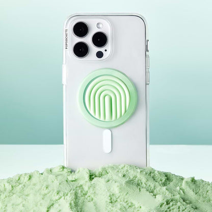 PopOut Curves Matcha Dew — MagSafe PopGrip - US 41989