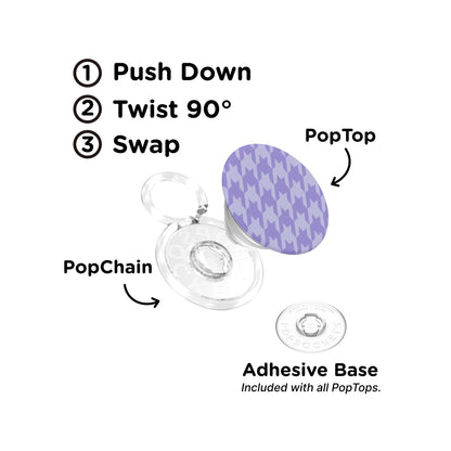 Lilac Houndstooth — PopTop - US 54114