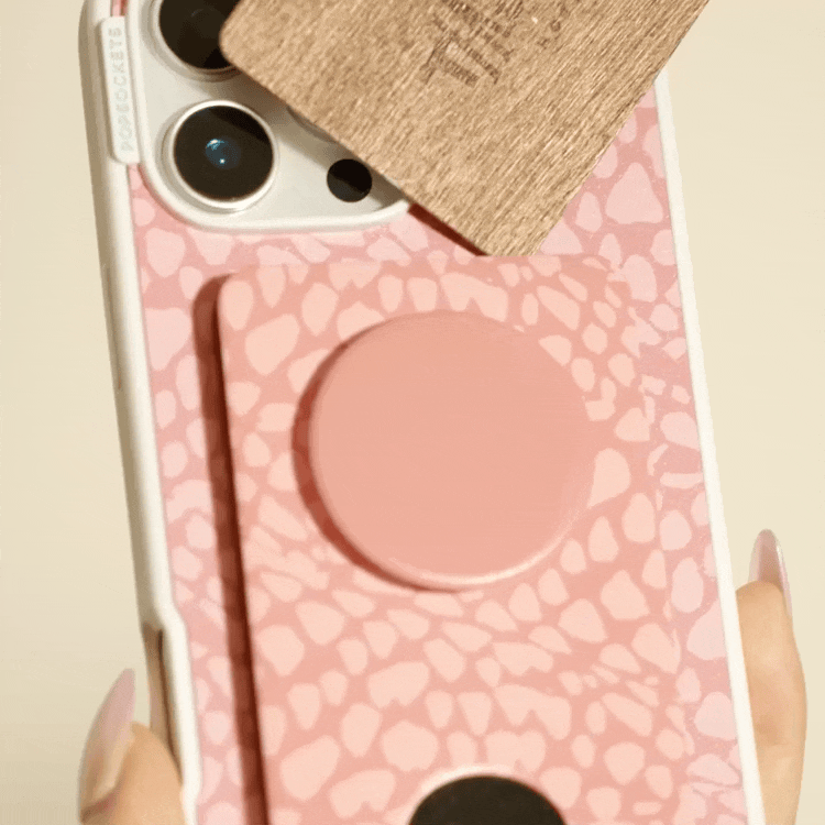 Clay Rosa Fossil — iPhone 15 Pro MagSafe Case - US 22136