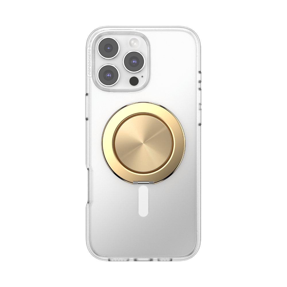 Aluminum Radial Gold —  MagSafe Kick-Out Grip & Stand - US 25739