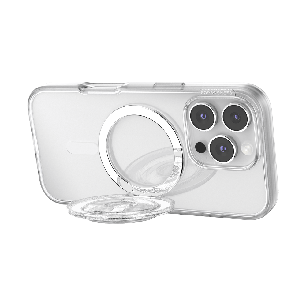 Clear Glitter — MagSafe Kick-Out Grip & Stand - US 14534