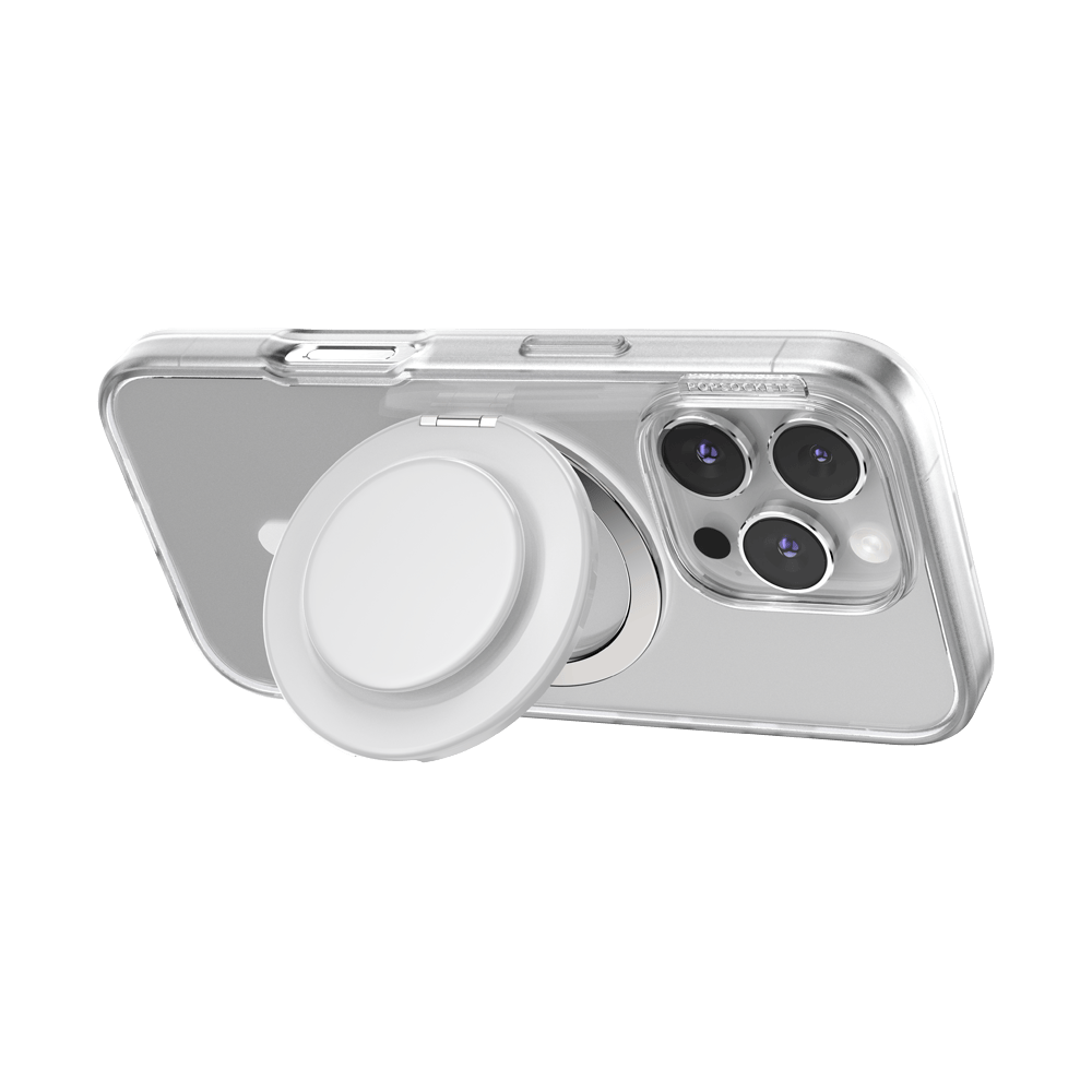 Glossy White — MagSafe Kick-Out Grip & Stand - US 72092